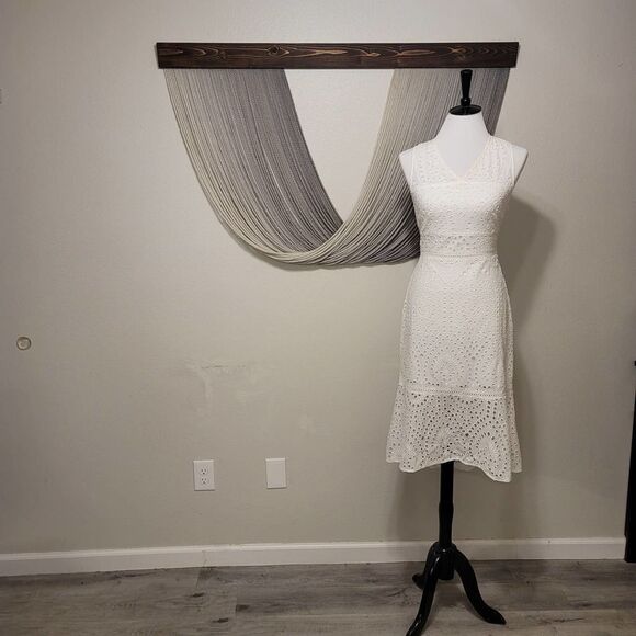 NSR Keyhole Lace High Low Dress Sz M - Picture 1 of 5